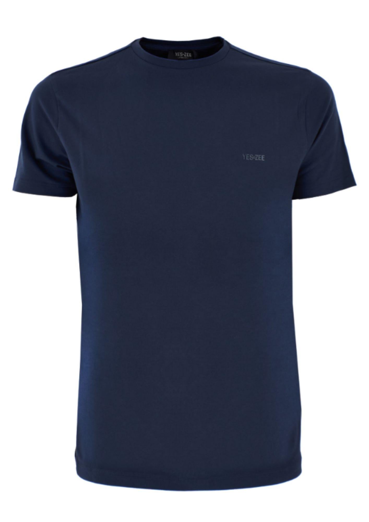 Yes Zee T-Shirt Uomo Blu Navy - Santangelo