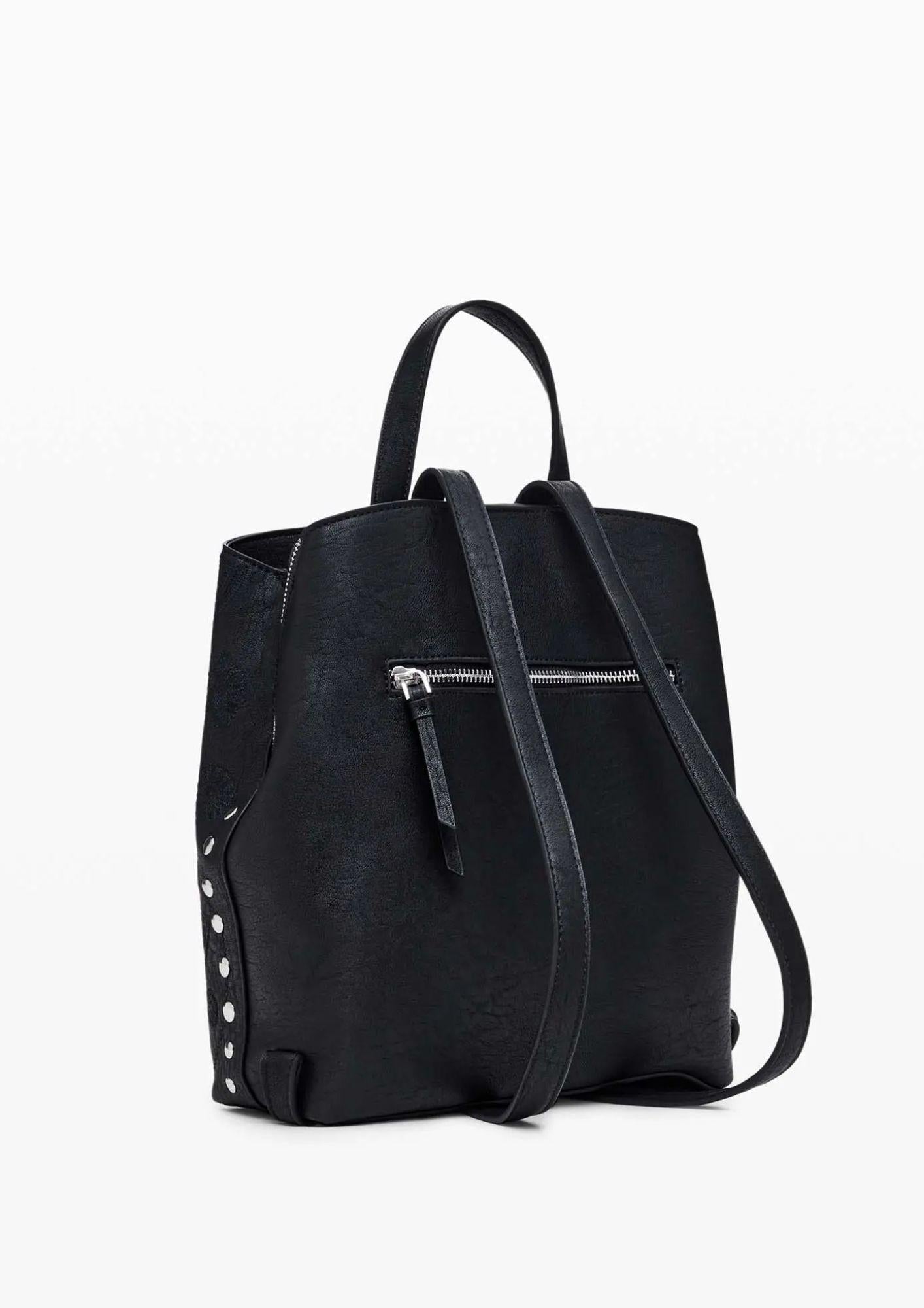Zaino Donna Dejavu Sumy Mini Nero - Santangelo