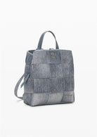 Zaino Donna Yoko Pu Denim Sumy Mini Blu - Santangelo