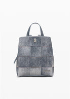 Zaino Donna Yoko Pu Denim Sumy Mini Blu - Santangelo