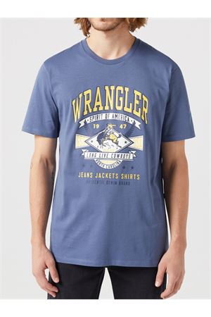 GRAPHIC T-SHIRT WRANGLER | T-Shirt | 112350472BLUE